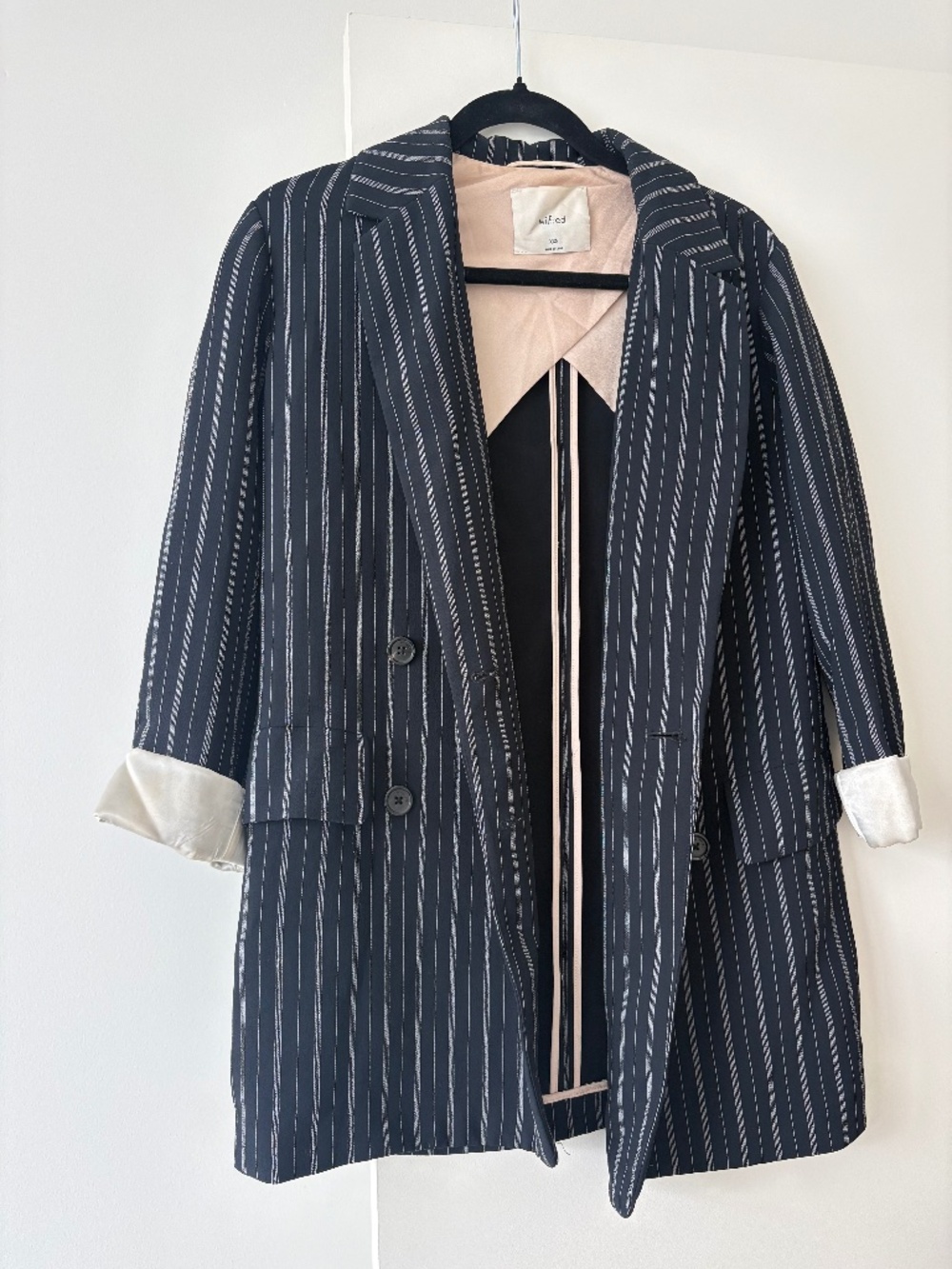 Wilfred double breasted blazer